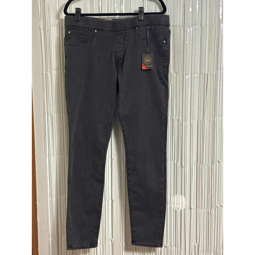New Wetta Sportswear Pants Men’s Size 4-32 / US 38 Gray Made in Turkey Slim Fit